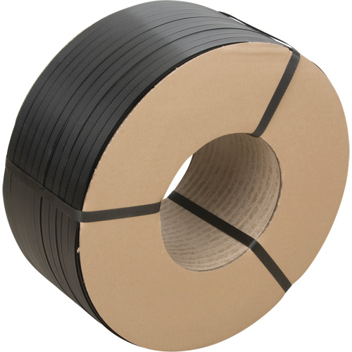 Feuillard, Polypropyl&egrave;ne, 5/8" la x 6000' lo, Noir, Calibre Manuel Dufferin Supply