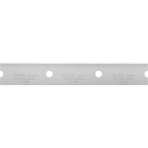 Glass Scraper Replacement Blades, Single Style Dufferin Supply