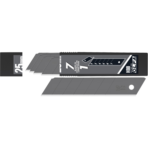 Ultra-Sharp Black Replacement Blades, Snap-Off Style Dufferin Supply