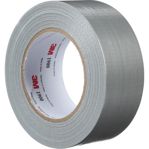1900 Value Duct Tape, 5.8 mils, Silver, 48 mm (2") x 5.7 m (18.7') Dufferin Supply