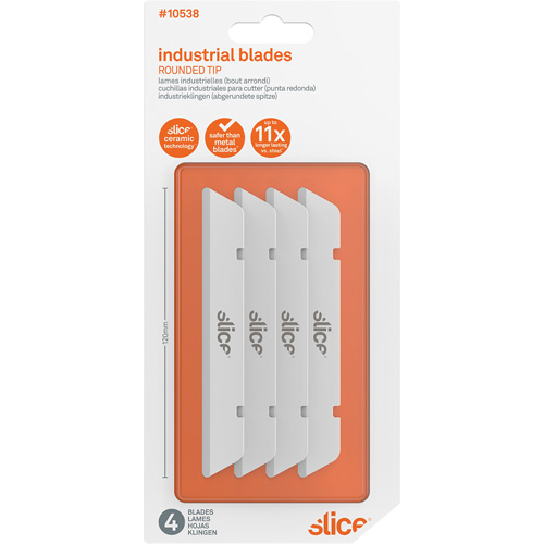 Slice Rounded Tip Finger-Friendly Replacement Blade, Single Style Dufferin Supply