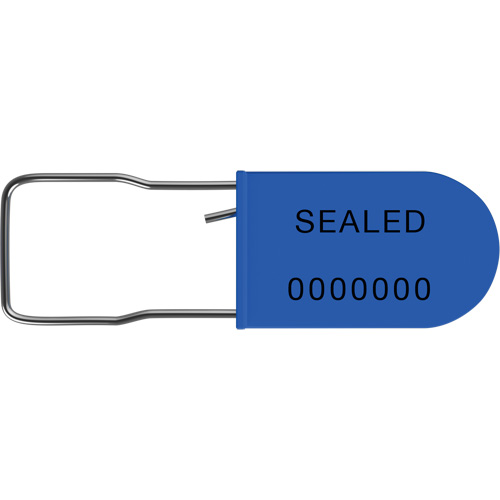 Scell&eacute;s de s&eacute;curit&eacute; UniPad S, 1-1/2", M&eacute;tal/Plastique, Cadenas Dufferin Supply
