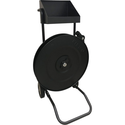 Strapping Dispenser, Polyester/Steel/Polypropylene Straps, 16"/8" Core Dia., 3"/8"/6" Roll Width Dufferin Supply