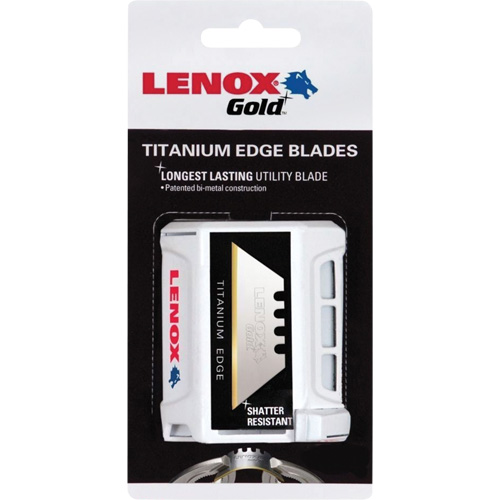 Lenox Gold&reg; Utility Knife Blades, Single Style Dufferin Supply