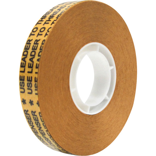 Reverse Wound Acrylic Transfer Tape, 24 mm (1/2") W x 33 m (108') L, 2 mils Dufferin Supply