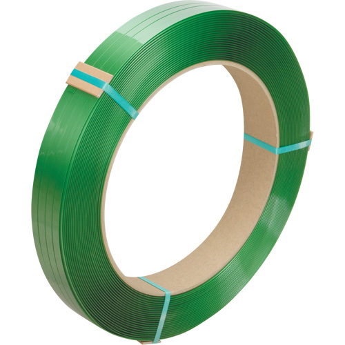 Strapping, Polyester, 1/2" W x 3380' L, Green, Manual Grade Dufferin Supply
