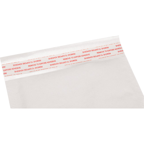 Bubble Shipping Mailer, White Paper, 5" W x 10" L Dufferin Supply