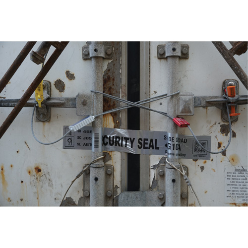 High Security Security Seal, 12", Metal, Cable Seal Dufferin Supply