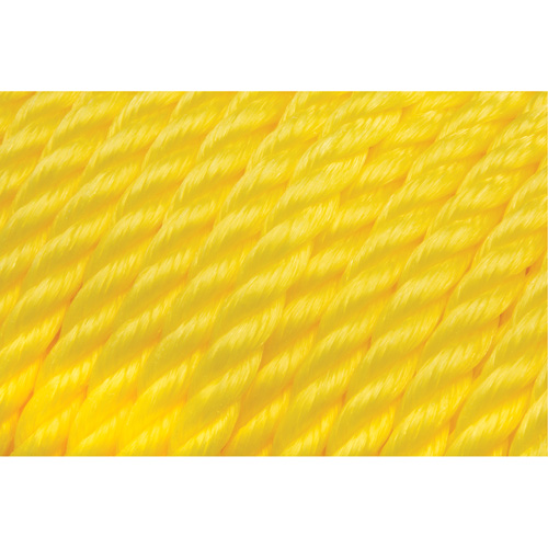 Corde jaune tress&eacute;e 1/2", Polypropyl&egrave;ne, 335' Dufferin Supply