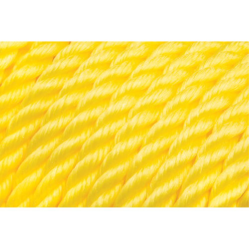 Corde jaune tress&eacute;e 5/8", Polypropyl&egrave;ne, 200' Dufferin Supply