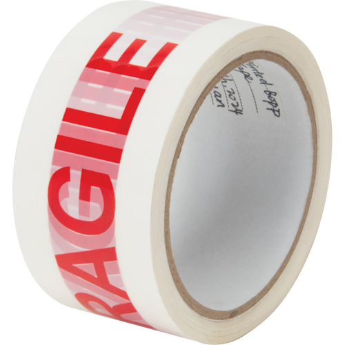 Ruban d'emballage Fragile, Adh&eacute;sif Thermofusible, 2 mils, 48 mm (2") x 100 m (328') Dufferin Supply