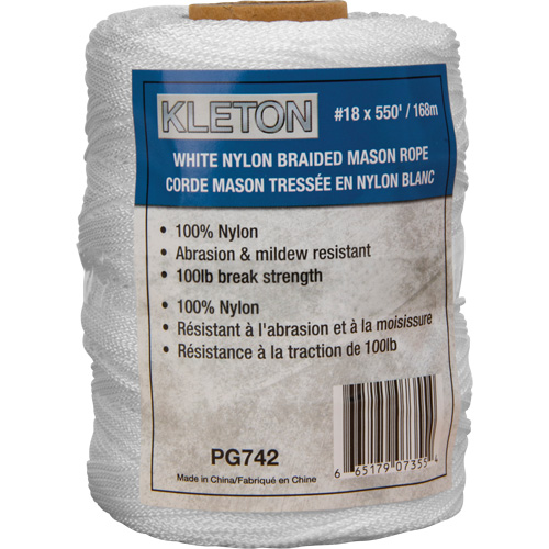 Corde Mason tress&eacute;e no 18, Nylon, 550' Dufferin Supply