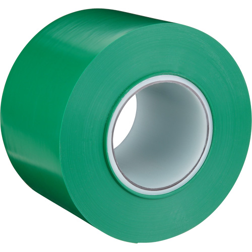 Ruban de marquage de planchers durable 971, 4" x 108', Vinyle, Vert Dufferin Supply