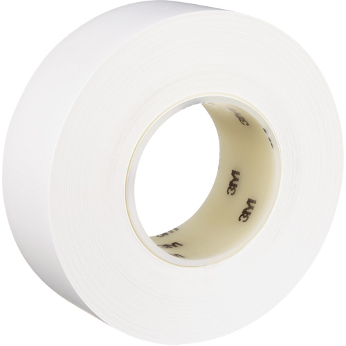 Durable Floor Marking Tape 971, 3" x 108', Vinyl, White Dufferin Supply