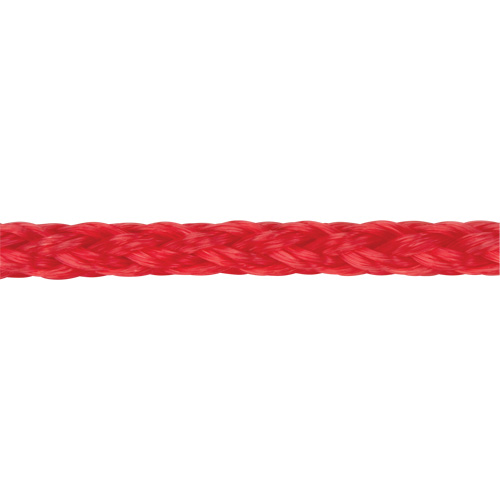 Braided Red Rope, Polypropylene, 500' Dufferin Supply