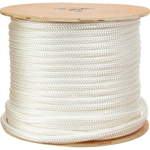 Braided White Rope, Nylon, 250' Dufferin Supply