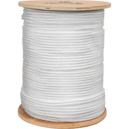 Braided White Rope, Nylon, 250' Dufferin Supply