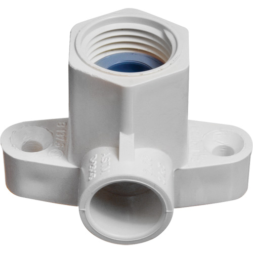 Flowguard Gold&reg; Drop Ear Elbow Fitting, Hub x FPT, CPVC, 1/2" Dufferin Supply