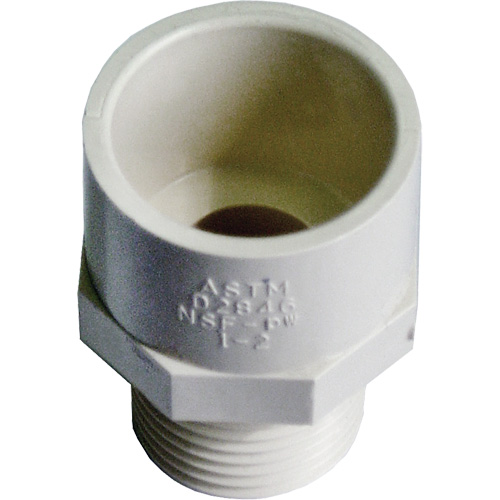 Adaptateur r&eacute;ducteur m&acirc;le, Noeud x MPT, 1/2" x 3/4" dia., PVC-C Dufferin Supply