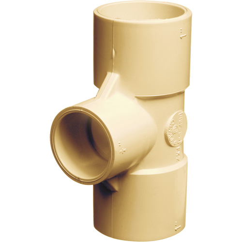 Raccord en T Flowguard Gold, R&eacute;ducteur, PVC-C, 3/4" x 1/2" x 1/2" Dufferin Supply