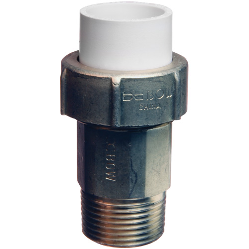 Pipe Union, 3/4", Brass/CPVC Dufferin Supply