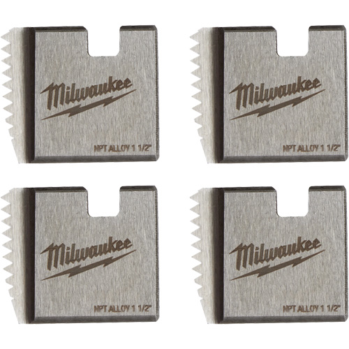 Matrices de tuyauterie portables NPT, Pour tuyau de 1-1/2", Alliage Dufferin Supply