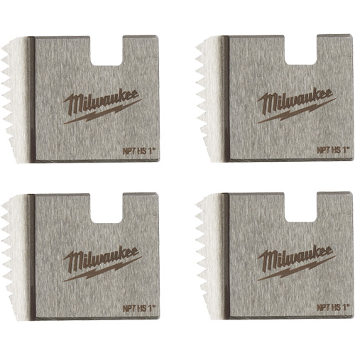 Matrices de tuyauterie portables NPT, Pour tuyau de 1", Alliage/Acier rapide Dufferin Supply
