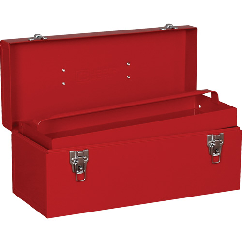 Coffre &agrave; outils &agrave; usages multiples, 7" P x 16" la x 7-1/2" h, Rouge Dufferin Supply