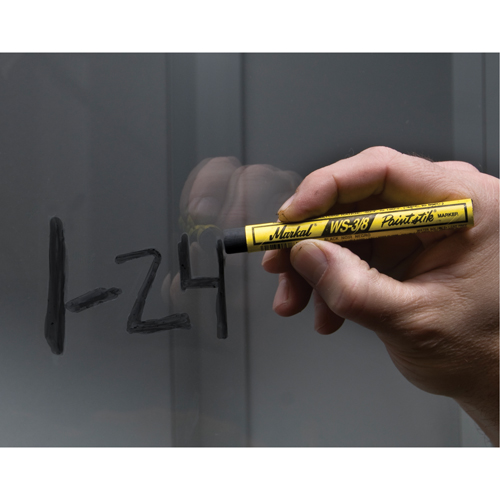 WS-3/8 Paintstik&reg; Paint Marker, Solid Stick, Black Dufferin Supply