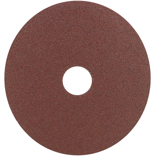 Disque de ponçage en fibre de r&eacute;sine, Oxyde d'aluminium, 60, 4" Dia x 7/8" Arbre Dufferin Supply