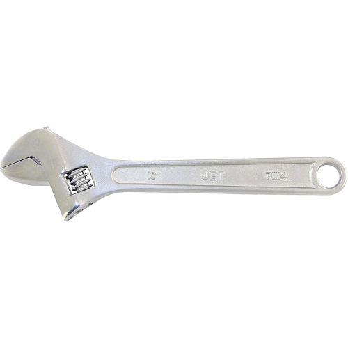 AW-10 Adjustable Wrench, 10" L, 1-1/4" Max Width, Chrome Dufferin Supply