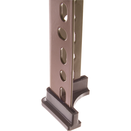 Slotted Angle Accessories - Plastic Foot (Single Post) Dufferin Supply