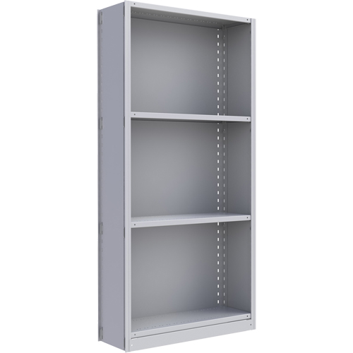 Interlok Shelving Unit, Steel, Boltless, 800 lbs. Capacity, 36" W x 76" H x 24" D Dufferin Supply