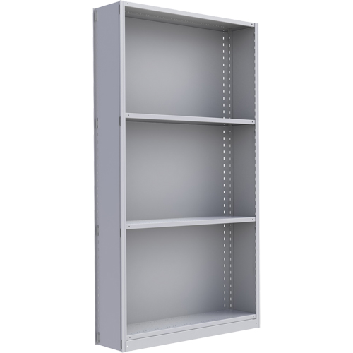Interlok Shelving Unit, Steel, Boltless, 450 lbs. Capacity, 48" W x 88" H x 24" D Dufferin Supply