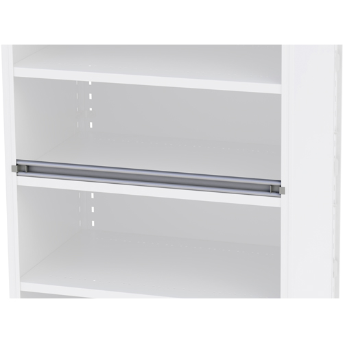 Interlok Boltless Shelving Bin Front Dufferin Supply