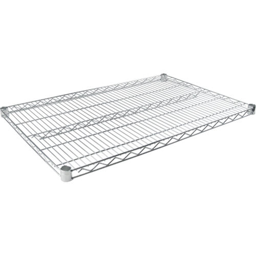 Wire Shelf for Heavy-Duty Chromate Wire Shelving, 36" W x 24" D, 800 lbs. Capacity Dufferin Supply