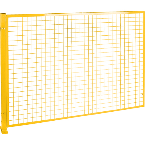 Protecteur de p&eacute;rim&egrave;tre de style treillis, 4' h x 8' la, Jaune Dufferin Supply