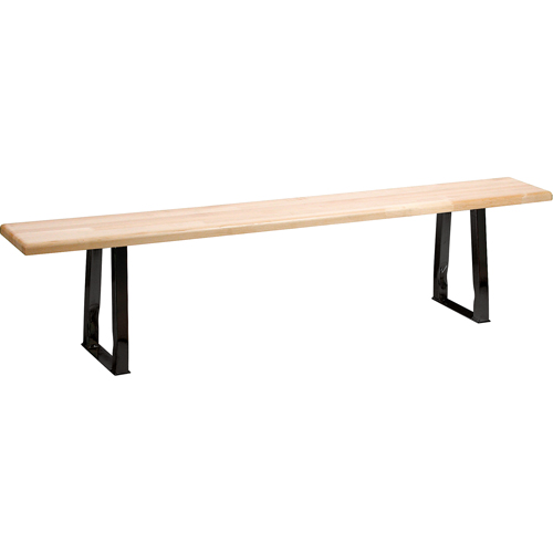 Banc pour vestiaire, Bois, 48" lo x 9-1/4" la x 16-1/2" h Dufferin Supply