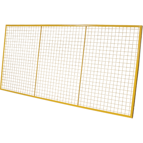 Grilles de protection arri&egrave;re pour palettier, 132" la x 48" h, Ferrures de 6" Dufferin Supply