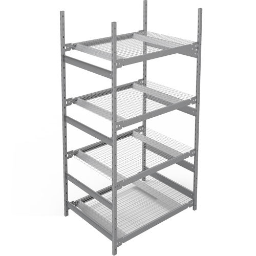 &eacute;tag&egrave;re de grande largeur, Sans boulons, Capacit&eacute; 1340 lb, 42" la x 84" h x 32" p Dufferin Supply