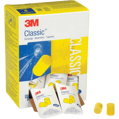 E-A-R Classic Earplugs, Pair - Pillow Pack Dufferin Supply