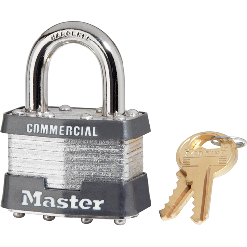 Cadenas commerciaux, Cl&eacute;s diff&eacute;rentes, Acier lamin&eacute;, Largeur de 1-9/16" Dufferin Supply