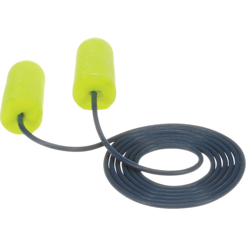 E-A-Rsoft Metal Detectable Earplugs, Corded, Regular, Bulk - Polybag, 32 NRR dB Dufferin Supply