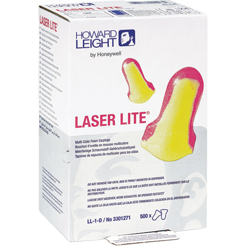 Bouchons d'oreilles Laser Lite de Howard Leight, Vrac - Boîte Dufferin Supply
