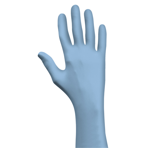 N-DEX&reg; Disposable Gloves, X-Large, Nitrile, 4-mil, Powder-Free, Blue Dufferin Supply