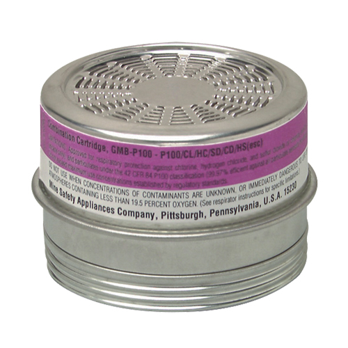 Cartouches pour respirateurs Comfo, Cartouche gaz/vapeur, Gaz acide/P100 Dufferin Supply