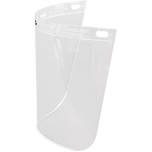 North&reg; High Performance&reg; Faceshield, Propionate, Clear Tint Dufferin Supply