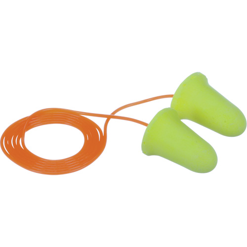 Bouchons d'oreilles  E-A-Rsoft FX, Paire - Sac en poly, Avec cordon Dufferin Supply