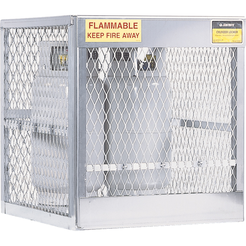 Armoires en aluminium pour bouteilles GPL, nbre de bouteilles: 4, 30" , 32" , 33-1/2" , Argent Dufferin Supply