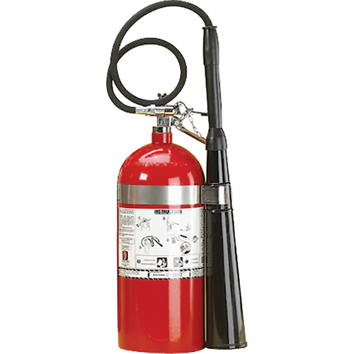 Aluminum Cylinder Carbon Dioxide (CO2) Fire Extinguishers, BC, 10 lbs. Capacity Dufferin Supply